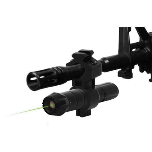 See Airsoft Accessory 1 NcStar Red/Green Laser withUniversal Barrel Mount Airsoft Gun Accessory