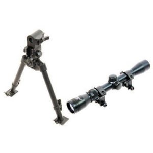 See Airsoft Accessory 1 Refurbished Airsoft Bi-Pod Scope 3-9x32 with Rings Combo Pack