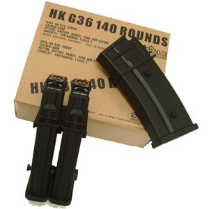 See Airsoft Accessory 1 STAR G36 Mid-Cap 140 Rnd Magazine Airsoft Gun Accessory
