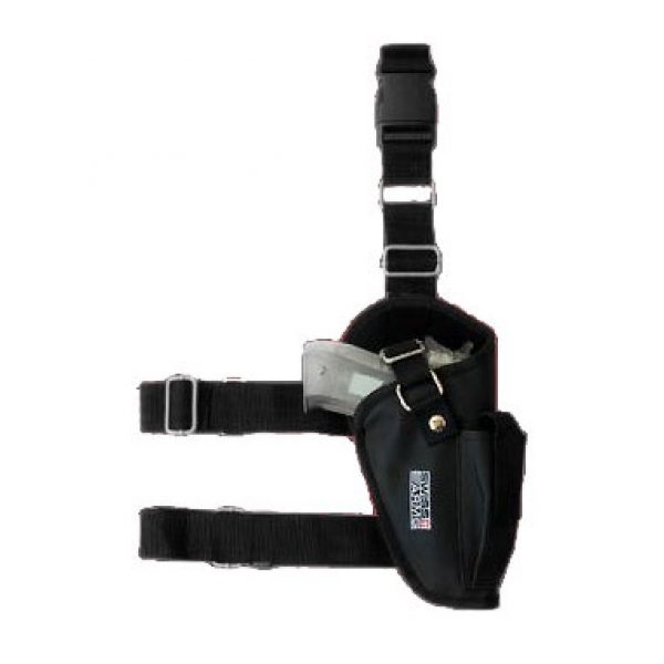 See Airsoft Accessory 1 Swiss Arms Airsoft Tactical Universal Leg Holster Black