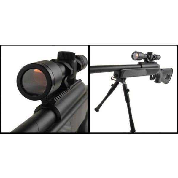 See Airsoft Rifle 2 Spring ZM51 Bolt Action Sniper Rifle FPS-415 Airsoft Gun Package Deal (Mask and BBs)