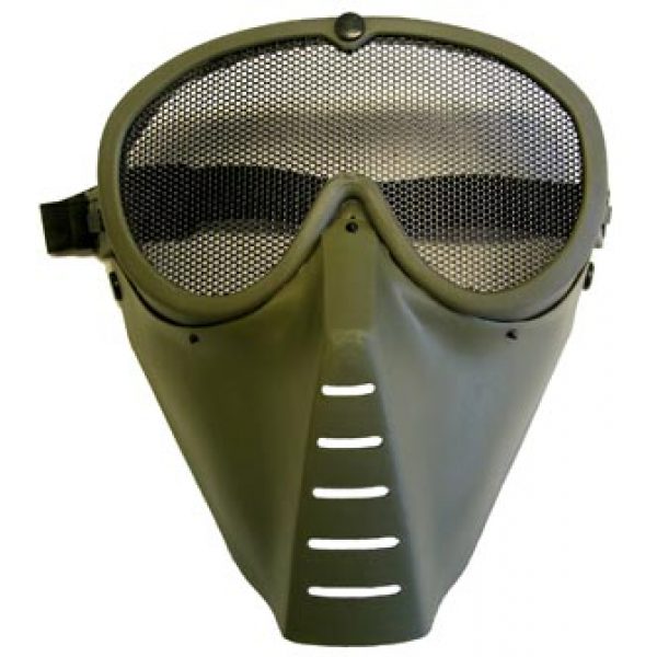 See Airsoft Accessory 1 Tactical Goggles, Facemask, Aluminum Face Shield Airsoft Gun Accessory