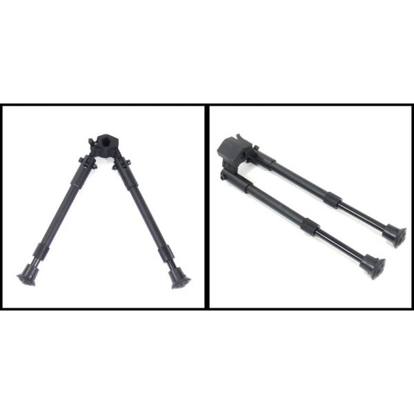 See Airsoft Accessory 2 Tactical Metal Folding Airsoft Gun Bipod