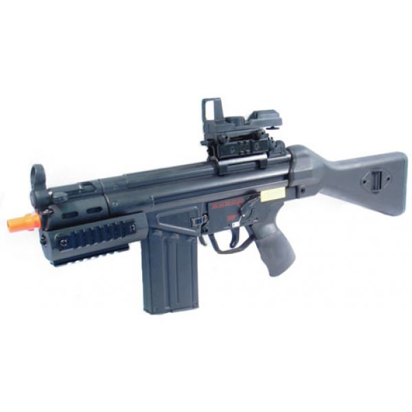 See Airsoft Rifle 1 AEG Electric CYMA MP5 Sub Machine Gun FPS-330, Red Dot Airsoft Gun