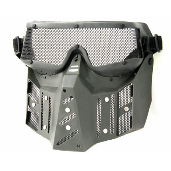 See Airsoft Accessory 1 Urban Assault Facemask ABS Plastic, Wire Frame Airsoft Gun Accessory