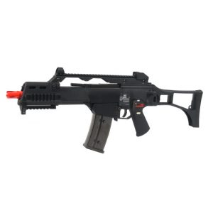 See Airsoft Rifle 1 Green Gas WE G39C Assault Rifle FPS-475 Blowback, Side Folding Stock Airsoft Gun