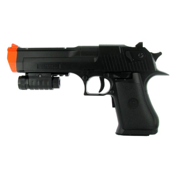 See Airsoft Pistol 1 CYMA Electric Magnum Pistol FPS-200 Blowback, Flashlight Airsoft Gun