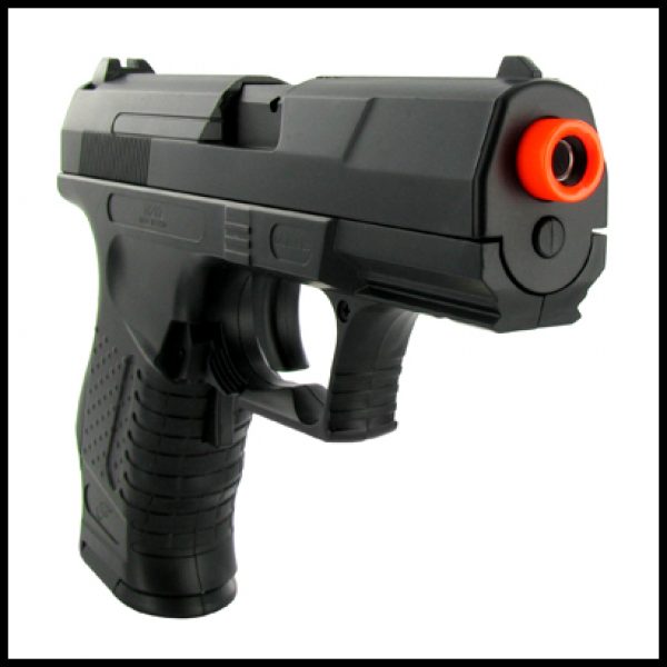 See Airsoft Pistol 2 Double Eagle Electric Blowback James Bond Pistol FPS-200 Airsoft Gun