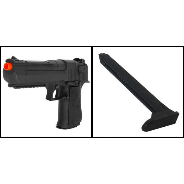See Airsoft Pistol 2 Electric CM121 Metal Semi & Full Auto FPS-250 Airsoft Pistol