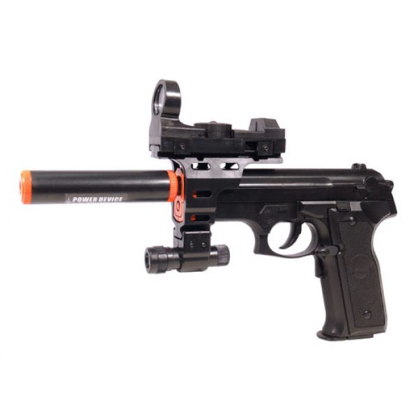 See Airsoft Pistol 1 Electric Full Auto Tactical 2019A Pistol FPS-150 Blowback Airsoft Gun