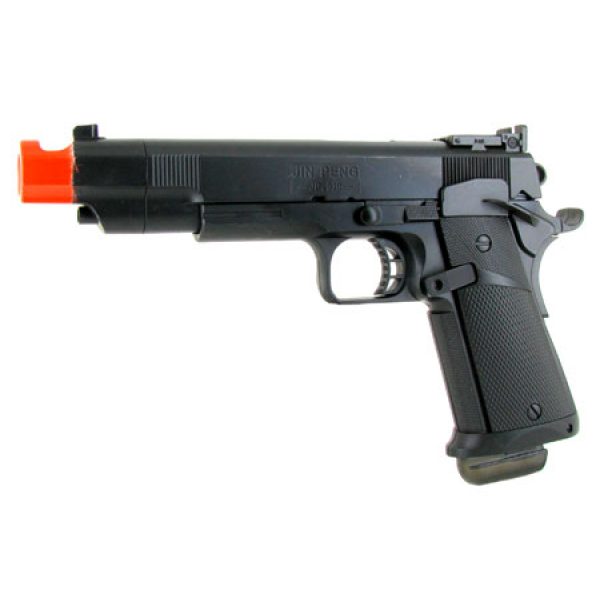 See Airsoft Pistol 1 Electric JP 930A Golden Arms Pistol FPS-230 Charger And Batteries Included Airsoft Gun