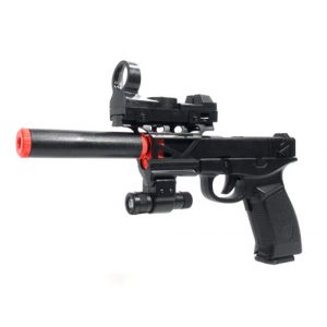 See Airsoft Pistol 1 Electric P99 Style Pistol Full Auto Blowback 230 FPS Airsoft Gun