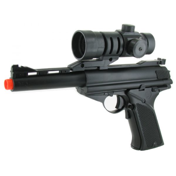 See Airsoft Pistol 1 Electric Stealth Sniper M28 Blow Back Pistol FPS-220 Laser Scope Airsoft Gun
