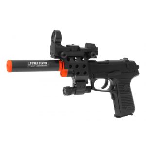 See Airsoft Pistol 1 Refurbished Electric Full Auto Tactical P85 Pistol FPS-150 Blowback Airsoft Gun