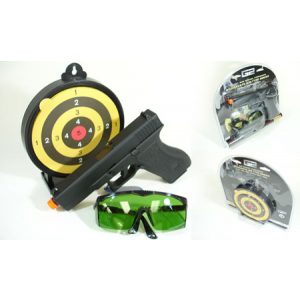 See Airsoft Pistol 1 G2 Spring Police Style 117B Airsoft Gun