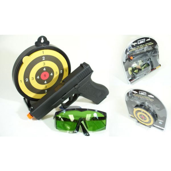 See Airsoft Pistol 1 G2 Spring Police Style 117B Airsoft Gun