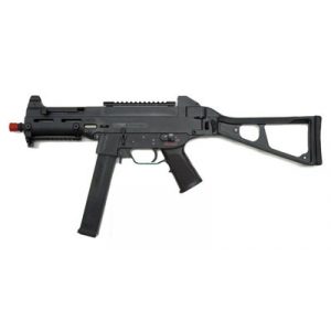 See Airsoft Rifle 1 AEG Electric G&G UMG MP5 Sub Machine Gun FPS-260, Folding Stock Airsoft Gun