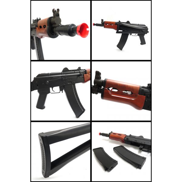 See Airsoft Rifle 2 AEG Electric ICS AK-74 Assault Rifle FPS-360 Airsoft Gun