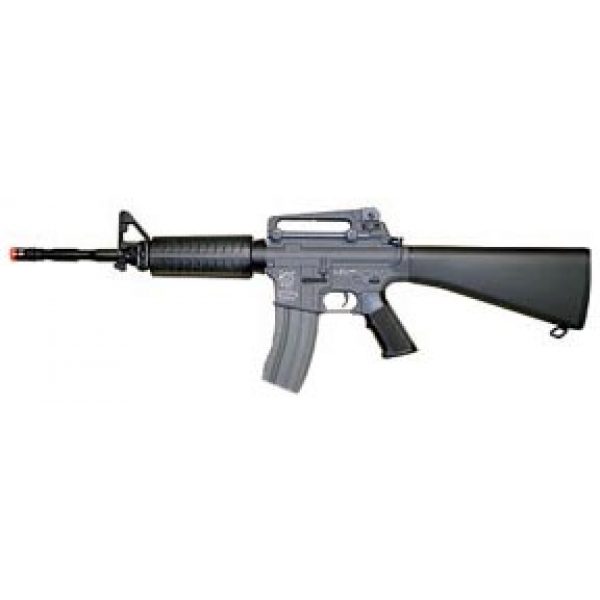 See Airsoft Rifle 1 AEG Electric ICS Olympic Arms MIL4 M4 Assault Rifle Full Stock FPS-380 Airsoft Gun
