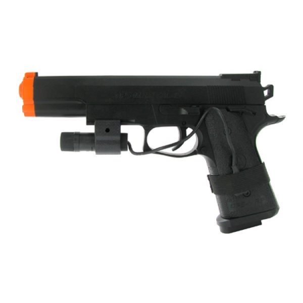 See Airsoft Pistol 1 Spring 1911 Government Pistol FPS-200 Laser Airsoft Gun