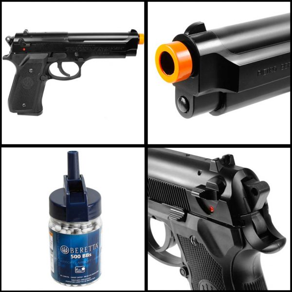 See Airsoft Pistol 2 Spring Beretta M92FS Pistol FPS-260 Airsoft Gun