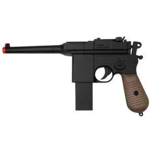 See Airsoft Pistol 1 Spring Broomhandle M1932 Starwars Han Solo Pistol FPS-150 Airsoft Gun