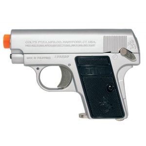 See Airsoft Pistol 1 Spring Colt .25 Pistol Silver FPS 141 Airsoft Gun
