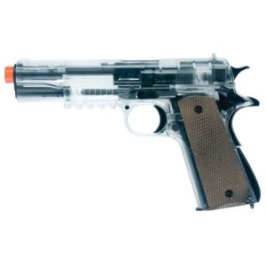 See Airsoft Pistol 1 Spring Combat Zone Stryker Licensed Clear Pistol FPS-260 Airsoft Gun