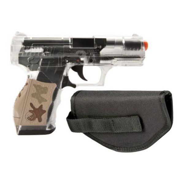 See Airsoft Pistol 1 Spring Crosman Stinger P9T Pistol FPS-275 Airsoft Gun With Tan Belt Holster