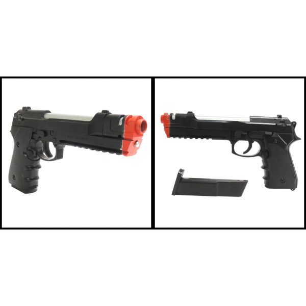 See Airsoft Pistol 2 Spring Custom M92F Pistol FPS-200 Laser Airsoft Gun