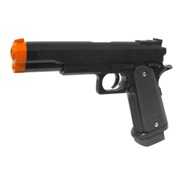 See Airsoft Pistol 1 Spring Custom TLE II .45 Style Pistol FPS-200 Airsoft Gun