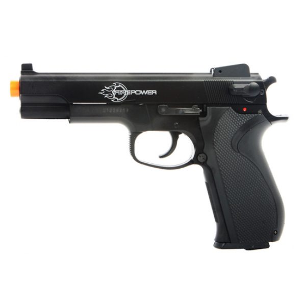 See Airsoft Pistol 1 Spring Firepower .45 Metal Slide Pistol FPS-328 Airsoft Gun