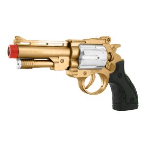 See Airsoft Pistol 1 Spring Gold Peacemaker Revolver Pistol FPS-125 Airsoft Gun
