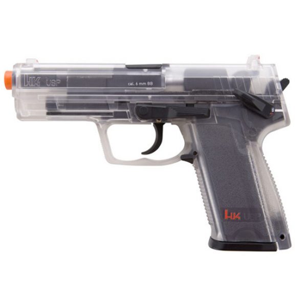 See Airsoft Pistol 1 Spring H&K USP Licensed Clear Pistol FPS-240 Airsoft Gun