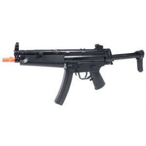 See Airsoft Rifle 1 AEG Electric MP5 Sub Machine Gun FPS-210, Collapsible Stock Airsoft Gun
