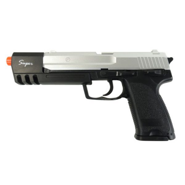 See Airsoft Pistol 1 Spring HFC HA-112L Silver And Black FPS-250 Airsoft Pistol