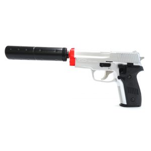 See Airsoft Pistol 1 Spring HFC Sig P229 Pistol Silver FPS-300 Airsoft Gun