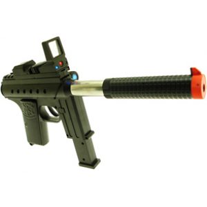 See Airsoft Pistol 1 Spring M-206GL Pistol, FPS-250, Tactical Light, Laser Sight, Dual Flashers Airsoft Gun