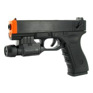 See Airsoft Pistol 1 Spring Matrix Pistol FPS-200 Laser Airsoft Gun