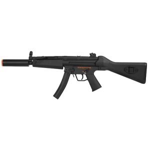 See Airsoft Rifle 1 AEG Electric MP5 Sub Machine Gun FPS-300, 1/1 Scale, Full Stock Airsoft Gun 797M M5A4 Style