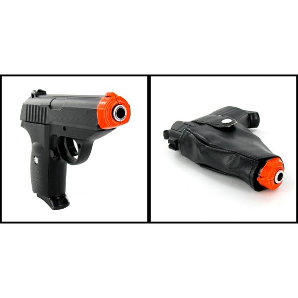 See Airsoft Pistol 2 Spring Metal Classic James Bond With Holster Pistol FPS-150 Airosoft Gun