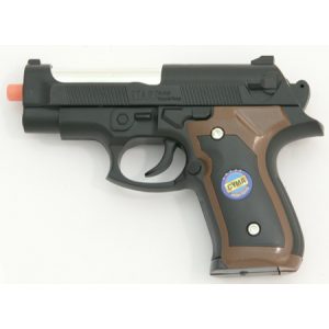 See Airsoft Pistol 1 Spring Mini Special Team Pistol FPS-130 Chrome Capped, Concealable Airsoft Gun