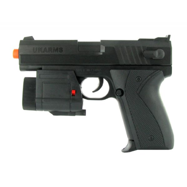 See Airsoft Pistol 1 Spring Navy Seal Pistol FPS-120 Laser, Flashlight Airsoft Gun