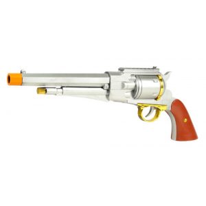See Airsoft Pistol 1 Spring Red Line Fire Arms Silver Revolver FPS-100 Airsoft Gun