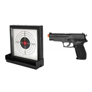 See Airsoft Pistol 1 Spring Sig Sauer Licensed P226 FPS-292 Airsoft Pistol With Sticky Target