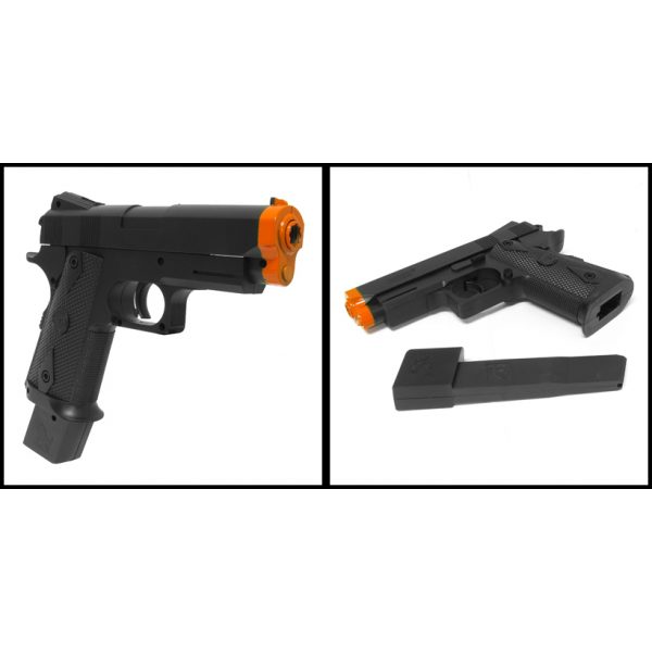 See Airsoft Pistol 2 Spring Silenced Defender .45 Style Pistol FPS-180 Airsoft Gun