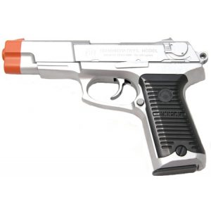 See Airsoft Pistol 1 Spring Silver Equalizer 515 Series Pistol FPS-100 Airsoft Gun
