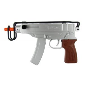 See Airsoft Pistol 1 Spring Skorpion Machine Pistol FPS-260 Folding Stock Airsoft Gun