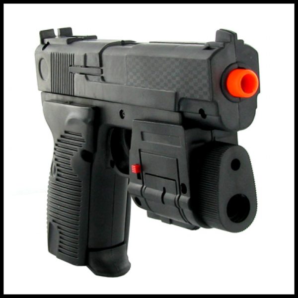 See Airsoft Pistol 2 Spring Special Forces Pistol FPS-120 Laser, Flashlight Airsoft Gun