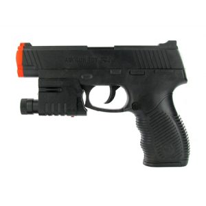 See Airsoft Pistol 1 Spring SWAT Pistol FPS-200 Laser, Flashing Lights Airsoft Gun